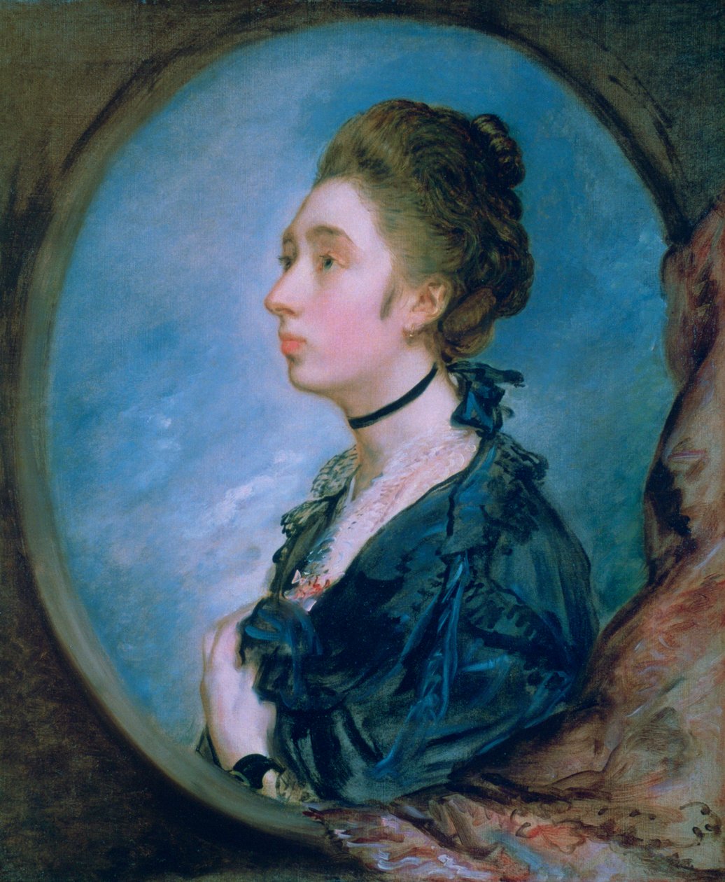 A művészek lánya, Margit, c1772 alkotó: Thomas Gainsborough