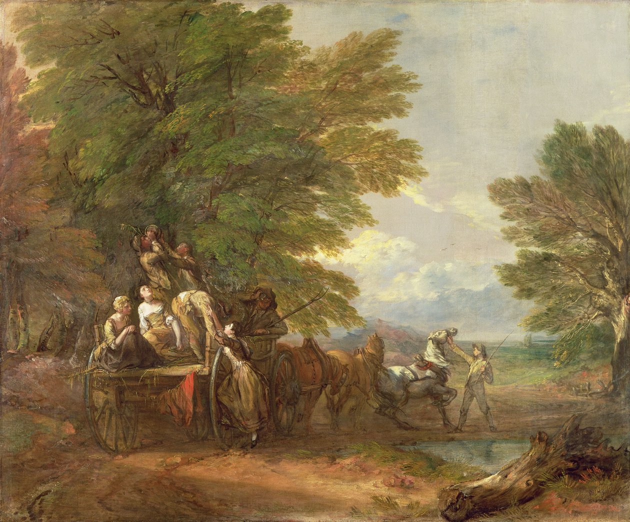 Az aratókocsi, 1767 körül alkotó: Thomas Gainsborough