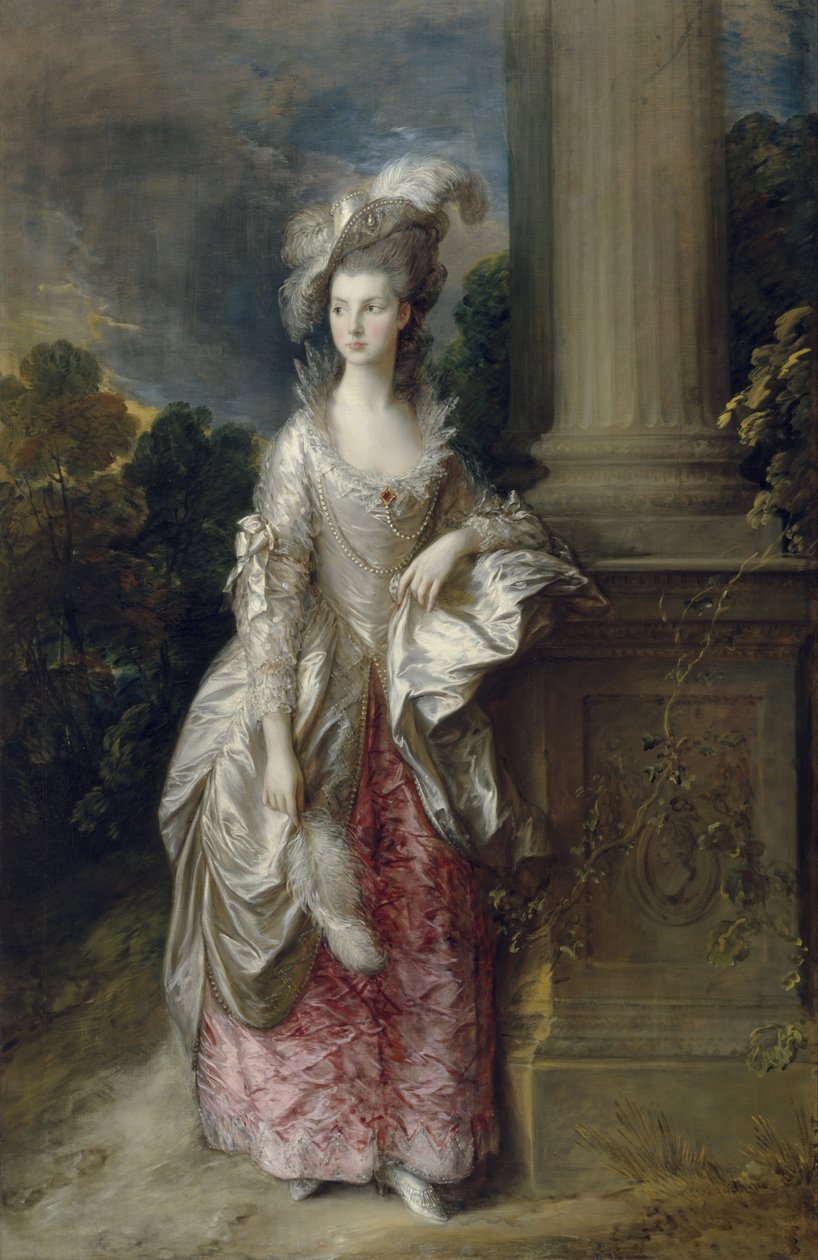 A tiszteletre méltó Graham asszony (1757 - 1792) alkotó: Thomas Gainsborough