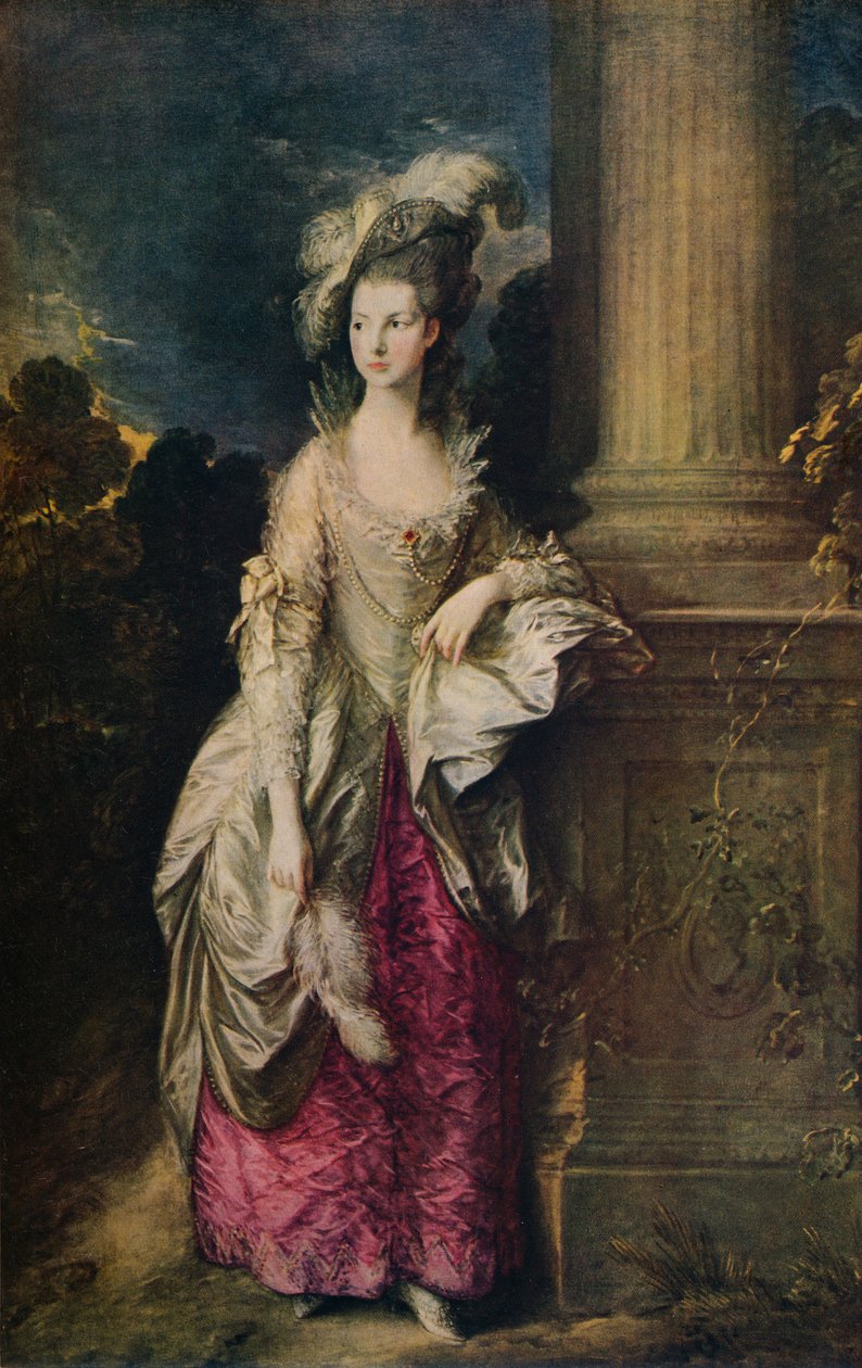 The Honorable Mrs Graham, 1775-1777 alkotó: Thomas Gainsborough