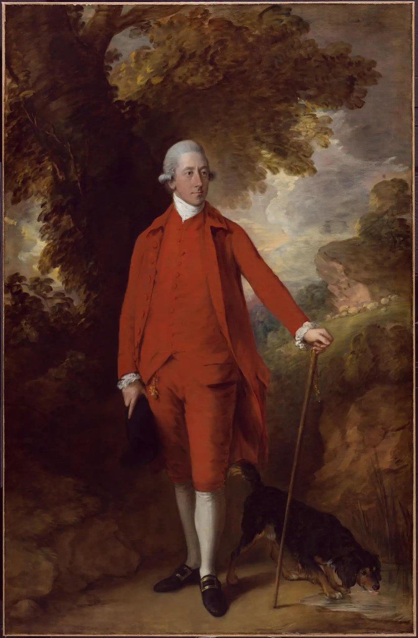 Thomas Gainsborough - A tiszteletreméltó Richard Savage Nassau de Zuylestein, M.P. alkotó: Thomas Gainsborough