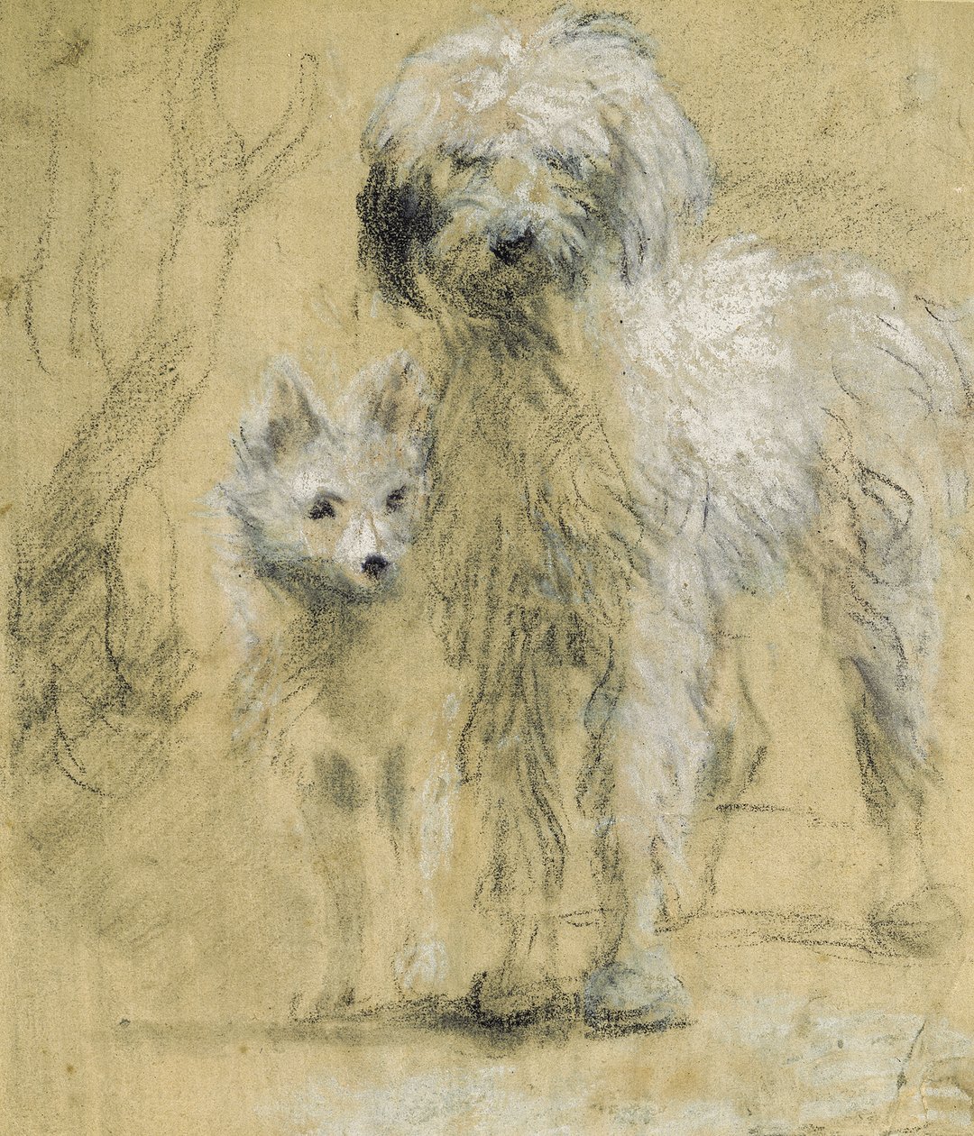 Tristram és Fox alkotó: Thomas Gainsborough