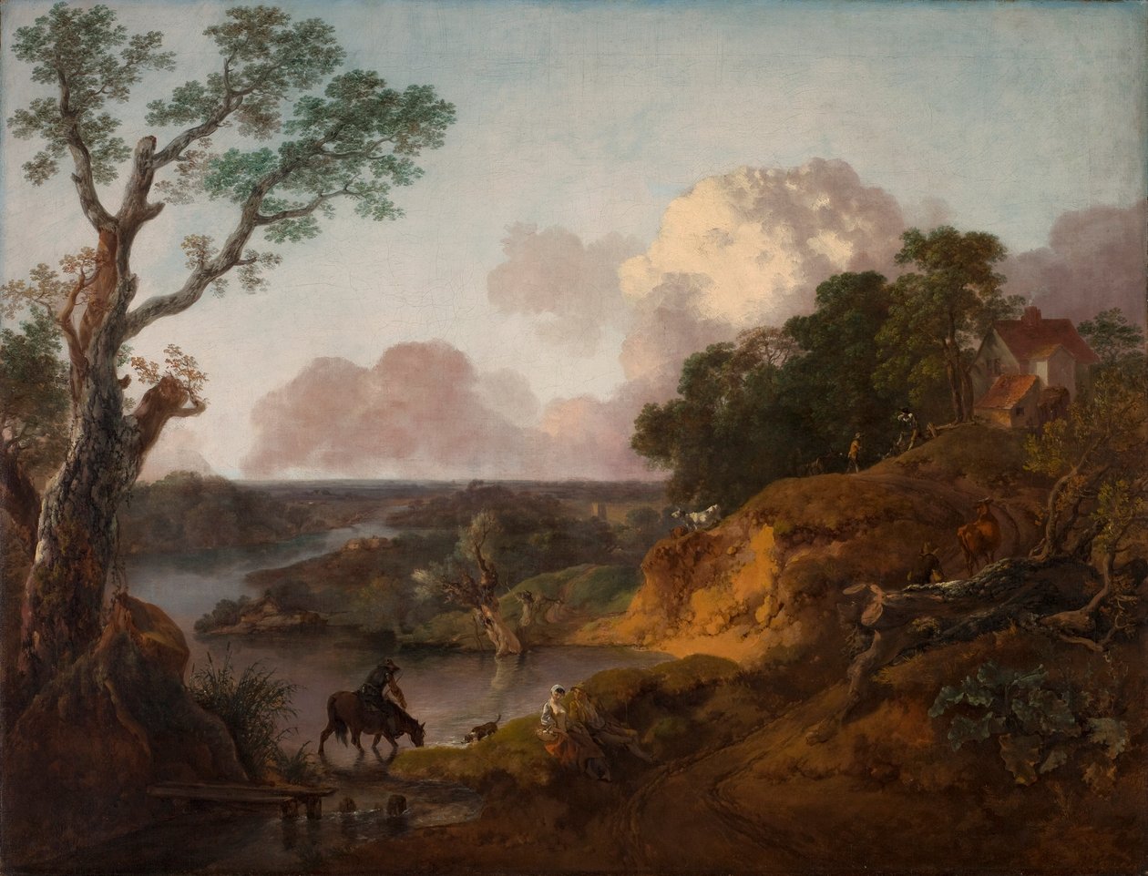 Megtekintés Suffolkban alkotó: Thomas Gainsborough