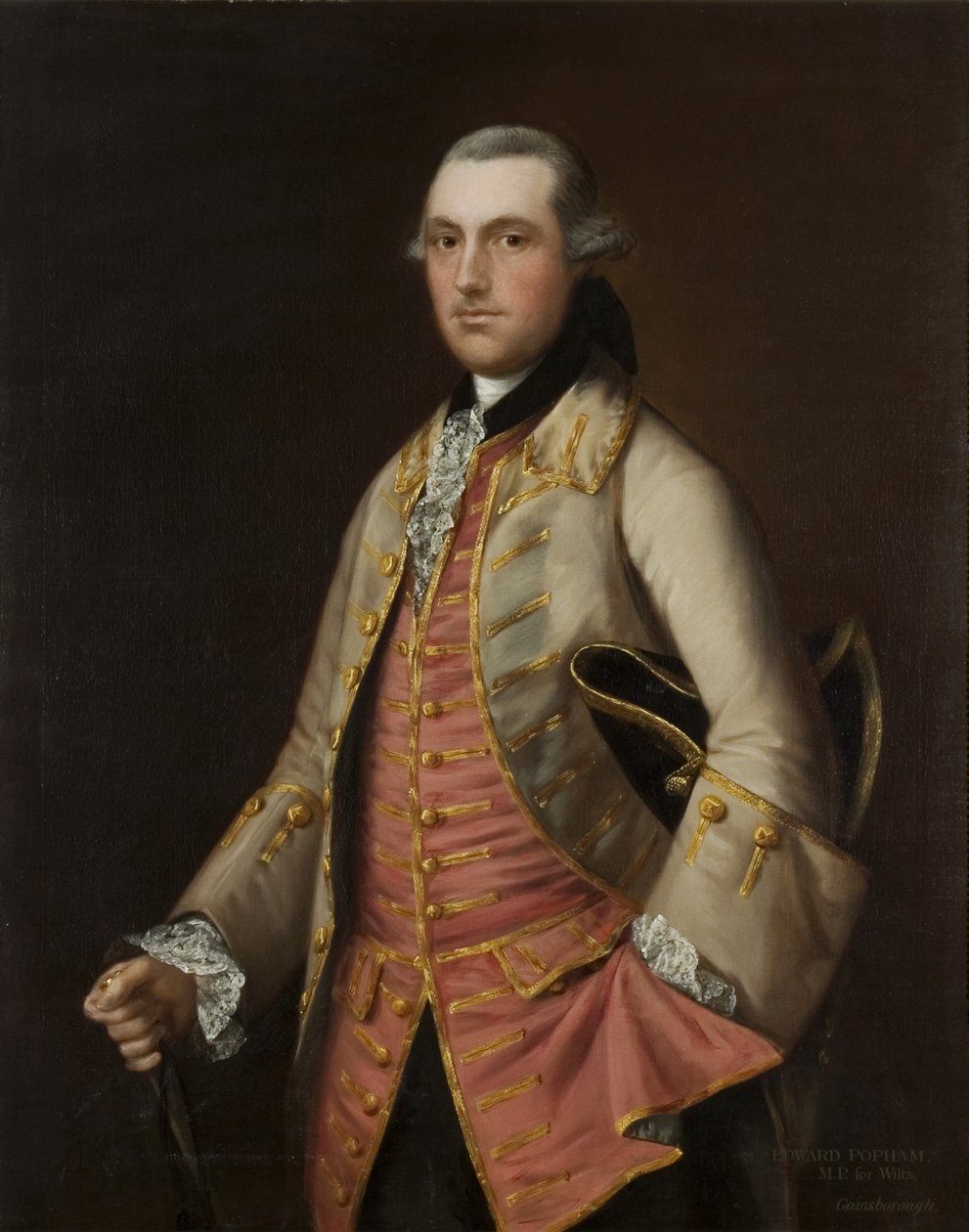 William Leyborne Leyborne, 1763 körül (olaj, vászon) alkotó: Thomas Gainsborough