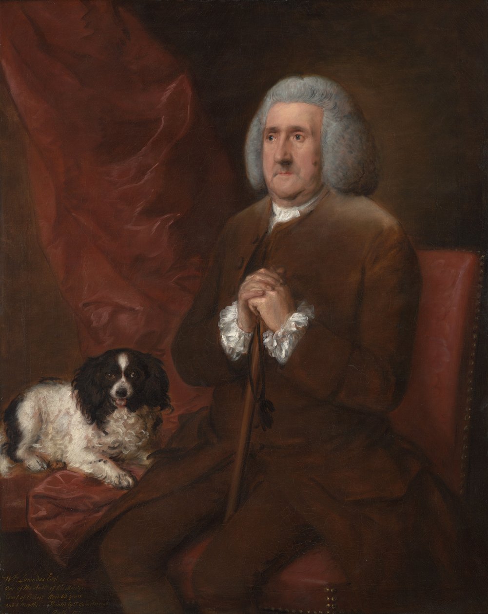 William Lowndes, Őfelsége Pénzügyminisztériumának könyvvizsgálója alkotó: Thomas Gainsborough