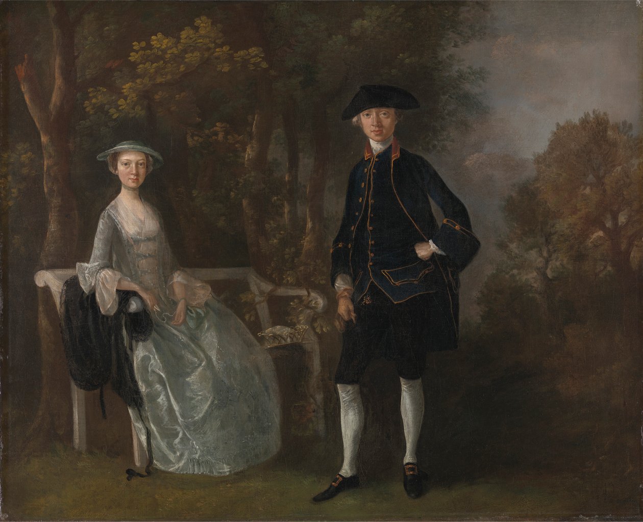 Lady Lloyd és fia, Richard Savage Lloyd, Hintlesham Hall, Suffolk alkotó: Thomas Gainsborough RA