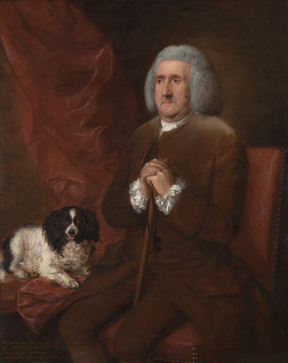 William Lowndes, Őfelsége Pénzügyminisztériumának könyvvizsgálója alkotó: Thomas Gainsborough RA