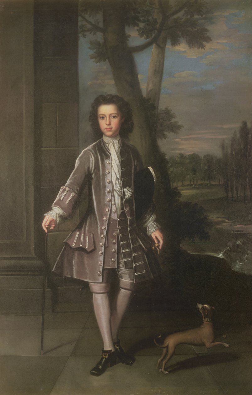 William King teljes alakos portréja, 10 éves, 1720 alkotó: Thomas Gibson