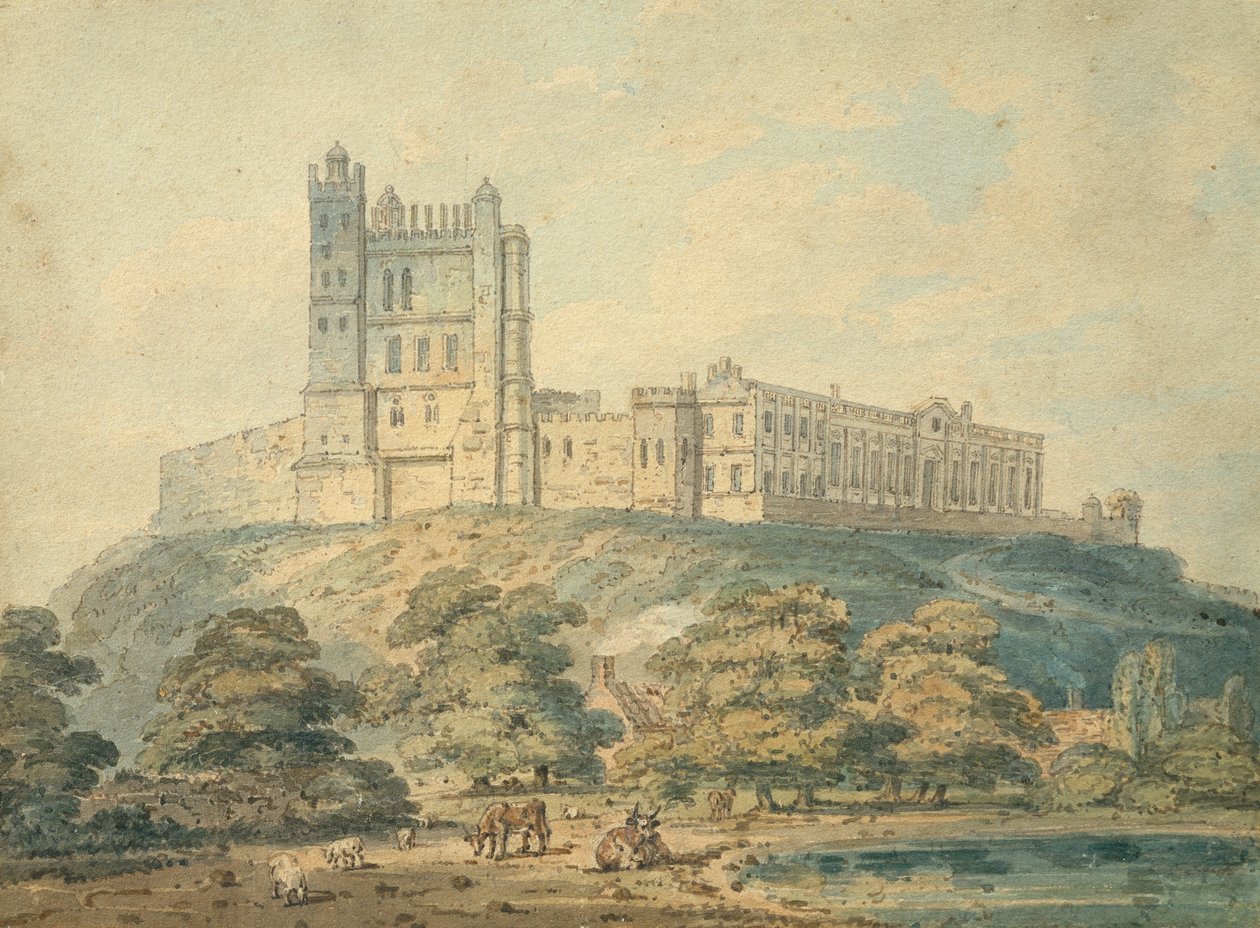 Bolsover kastély, Derbyshire alkotó: Thomas Girtin