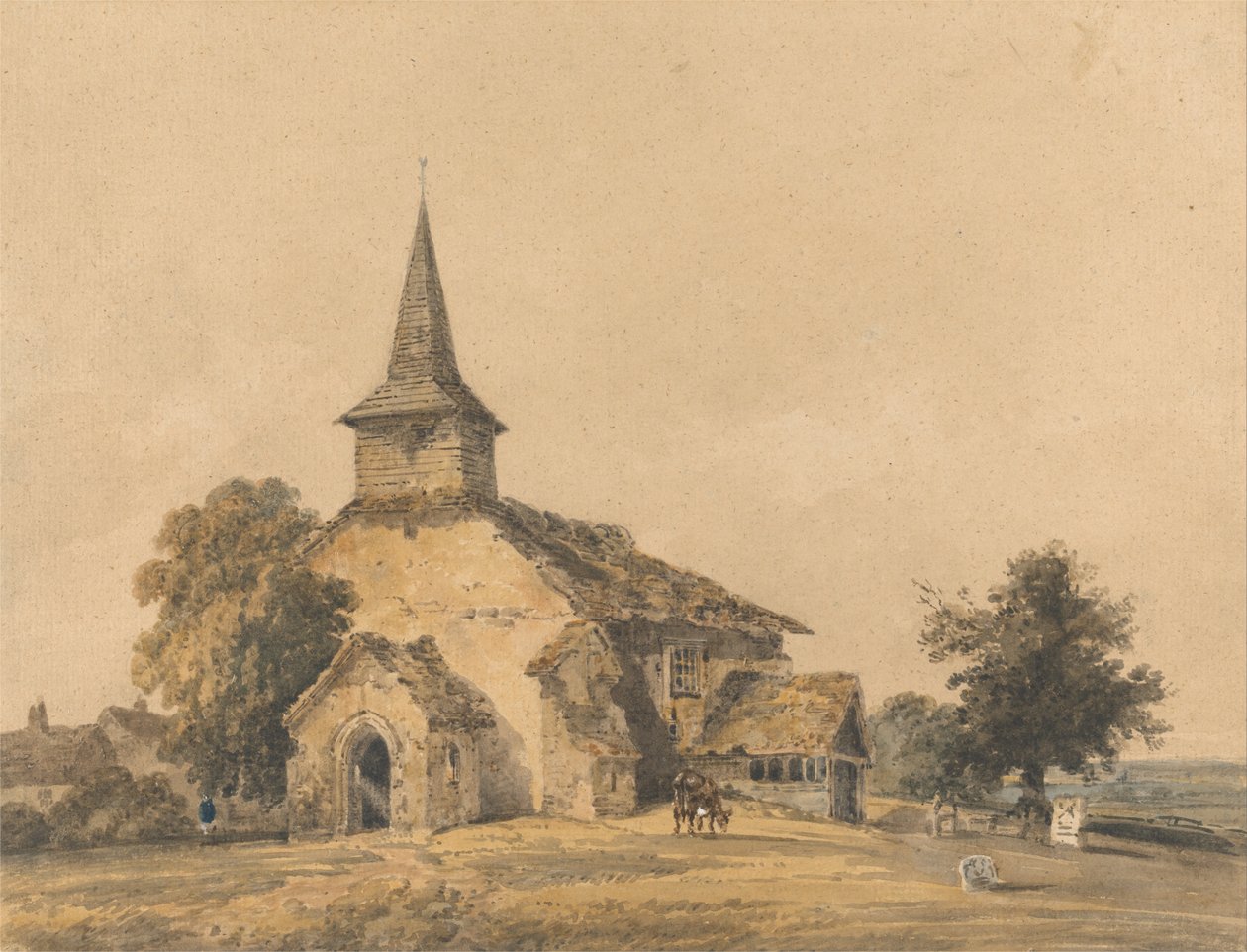 Chapel templom, Surrey alkotó: Thomas Girtin