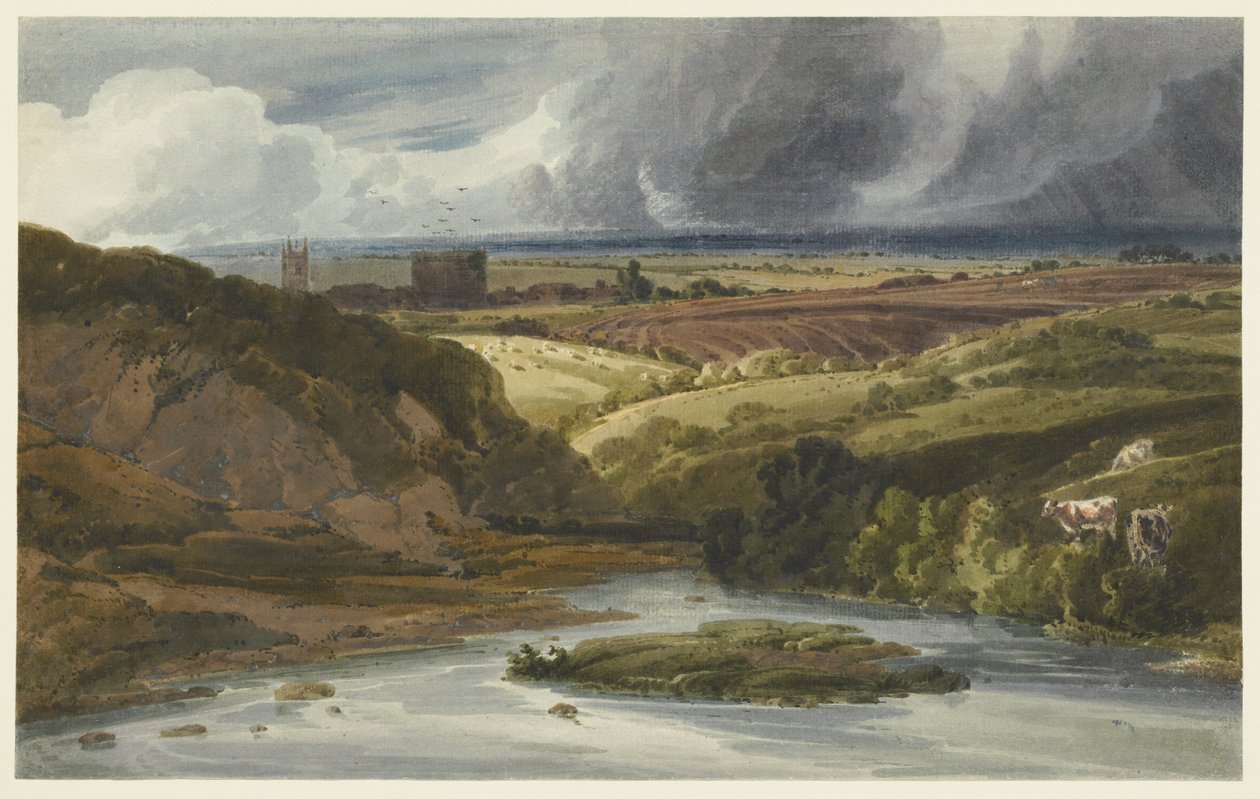 Lydford kastélya alkotó: Thomas Girtin