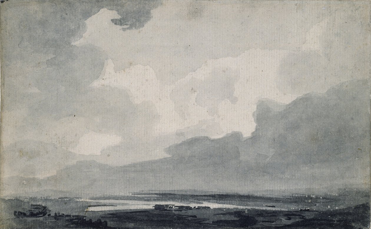 Moorland View, c1800 alkotó: Thomas Girtin