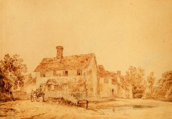 Pinkneys Farm, Redwinter, Essex alkotó: Thomas Girtin