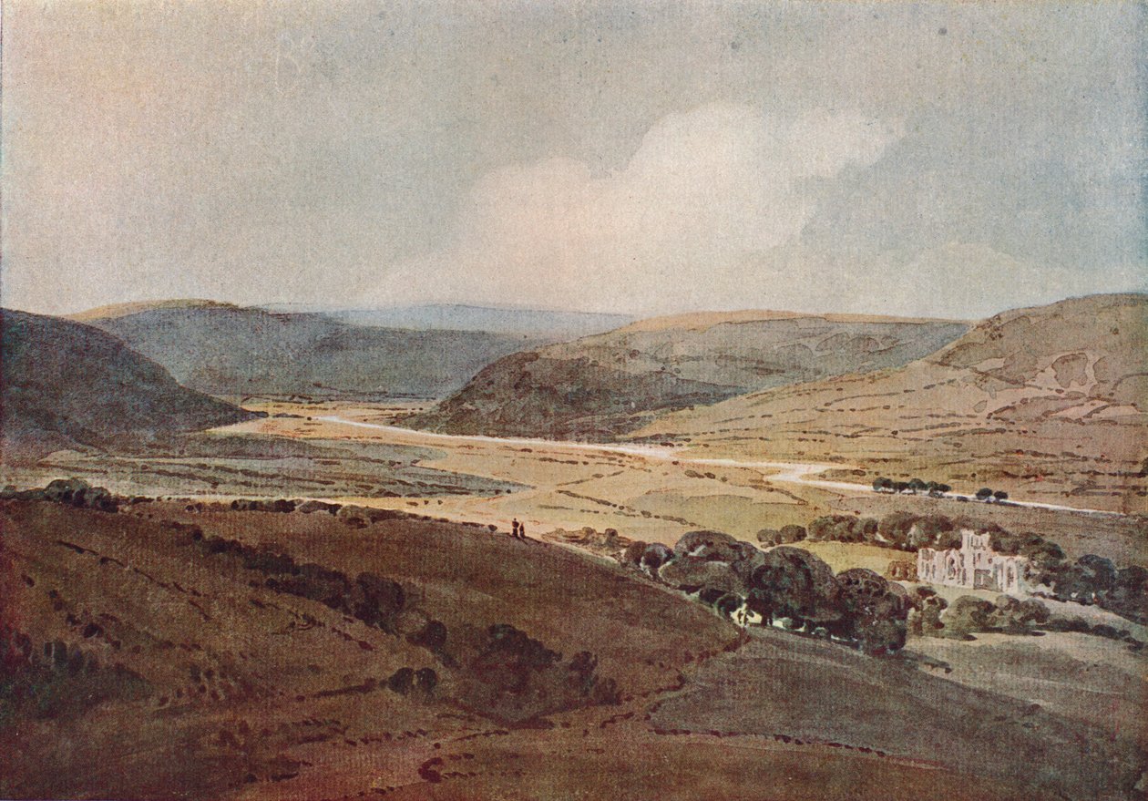 Az Aire völgye, 1800 alkotó: Thomas Girtin