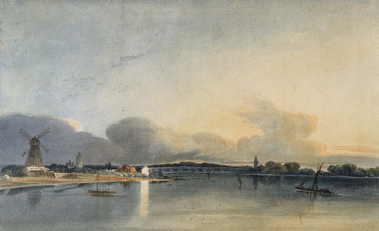 A Fehér Ház, Chelsea alkotó: Thomas Girtin