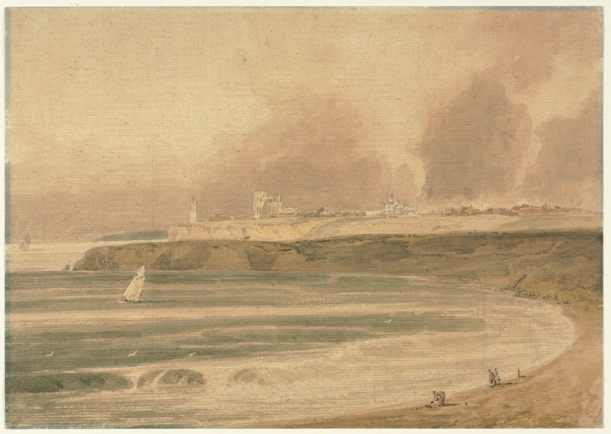 Tynemouth, Northumberland alkotó: Thomas Girtin