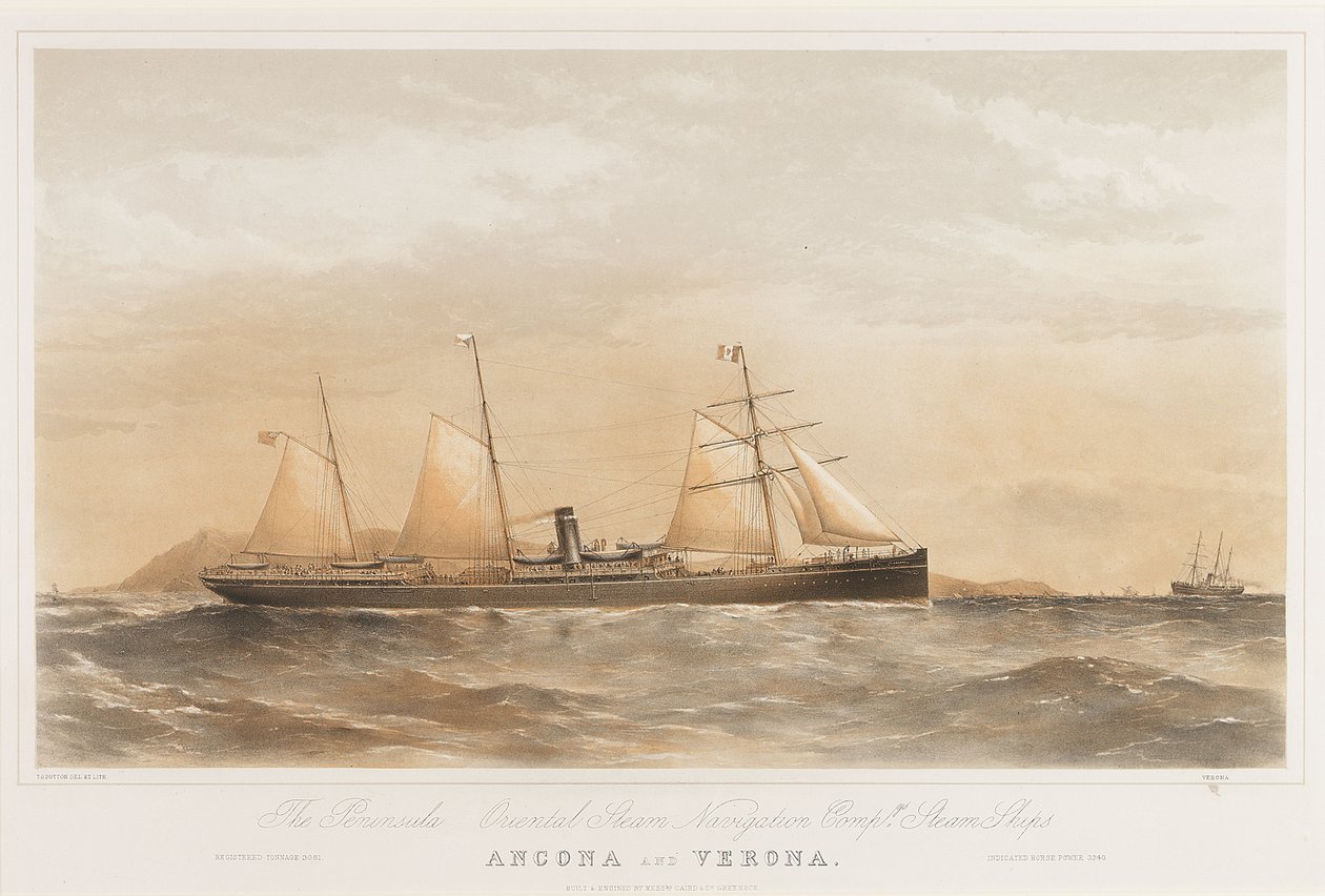 Ancona" és "Verona alkotó: Thomas Goldsworth Dutton