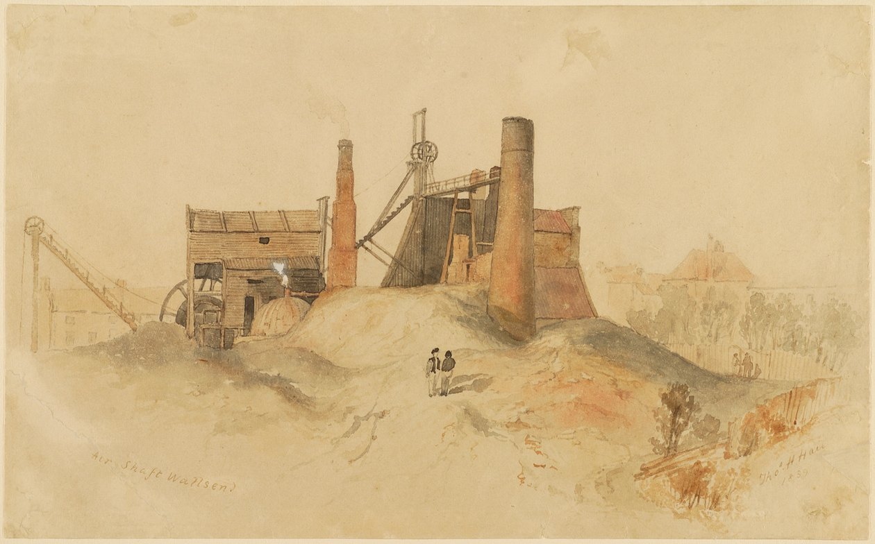 Air Shaft, Wallsend alkotó: Thomas H. Hair