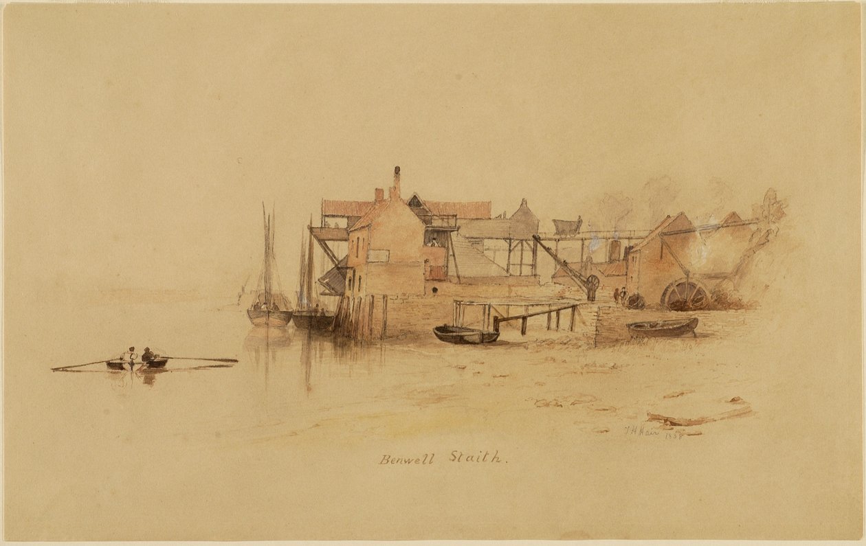 Benwell Staith alkotó: Thomas H. Hair