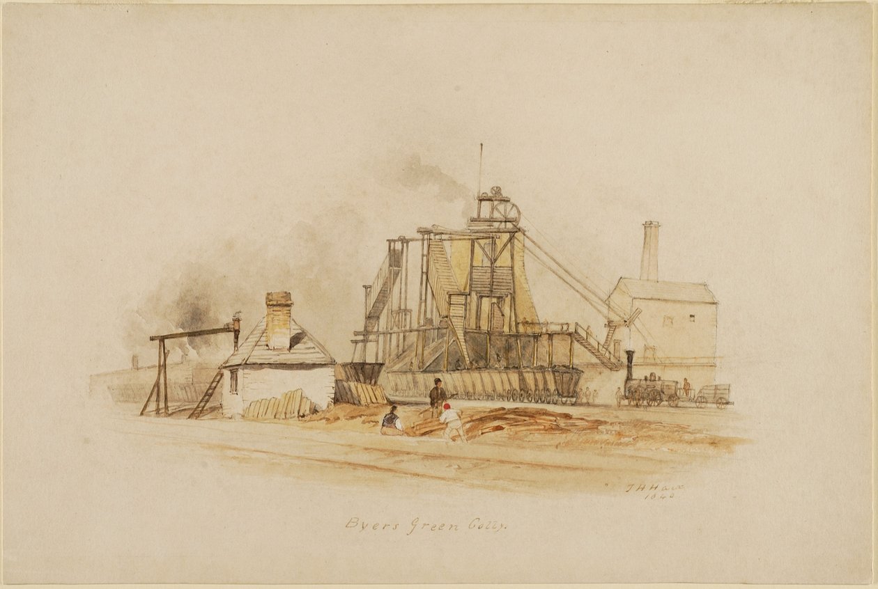 Byers Green Colliery alkotó: Thomas H. Hair