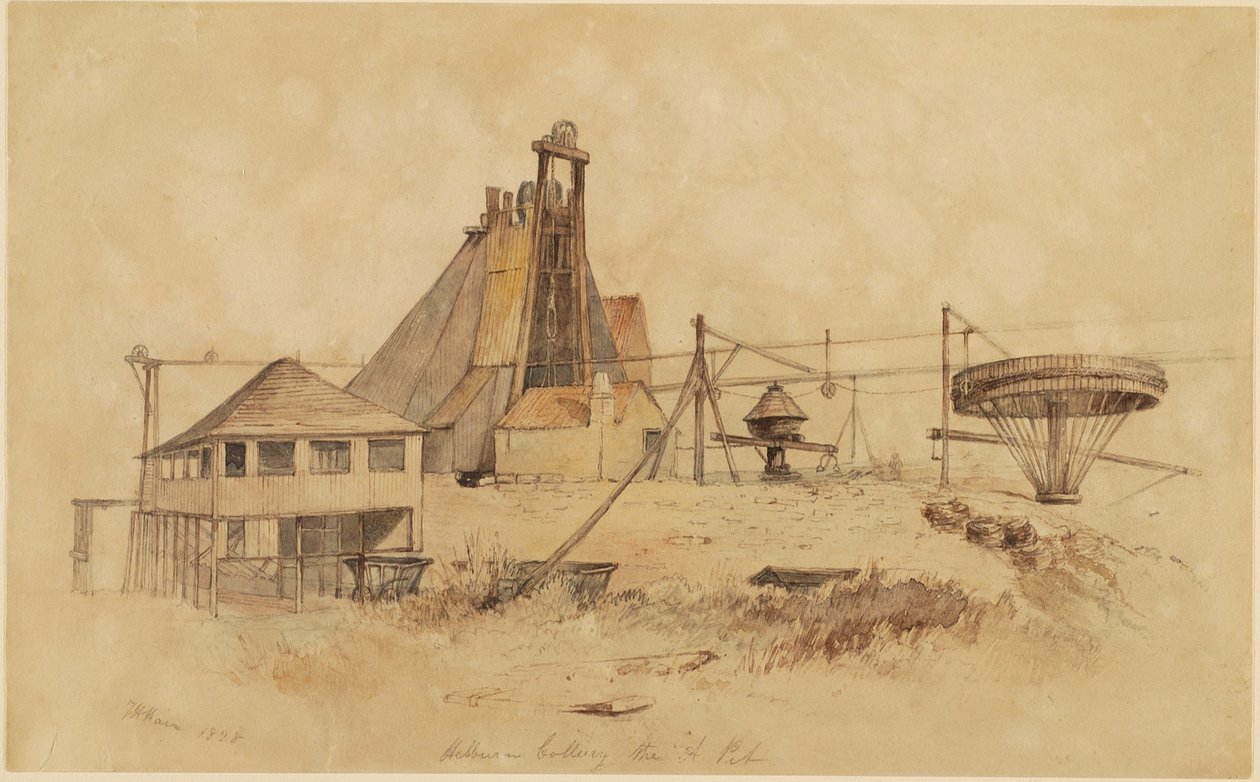 Hebburn Colliery, Az A gödör alkotó: Thomas H. Hair