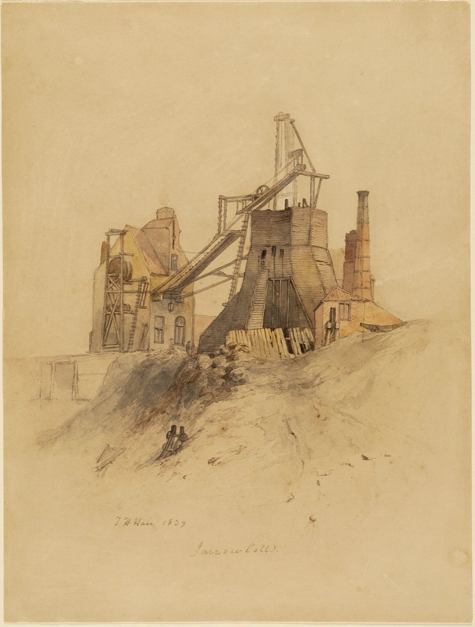Jarrow Colliery alkotó: Thomas H. Hair