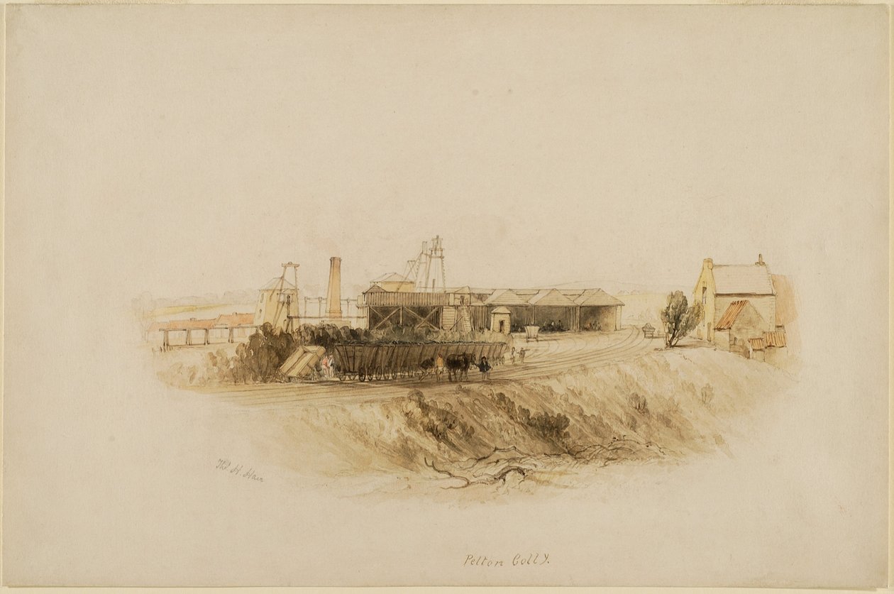 Pelton Colliery alkotó: Thomas H. Hair