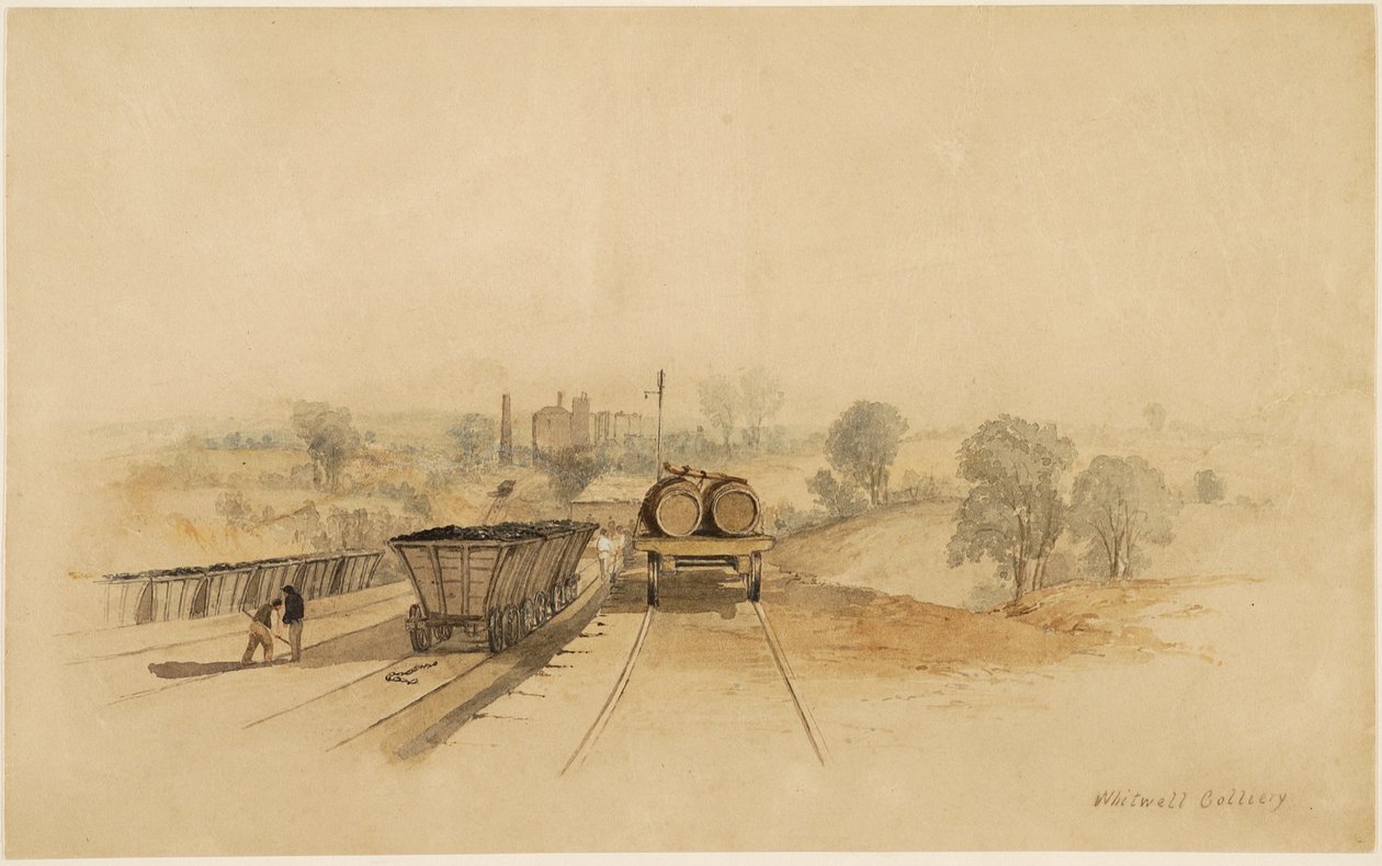 Whitwell Colliery alkotó: Thomas H. Hair