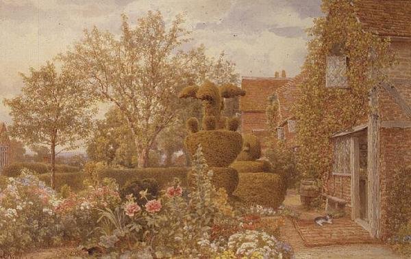 West Horsleyben, Surrey államban alkotó: Thomas H. Hunn