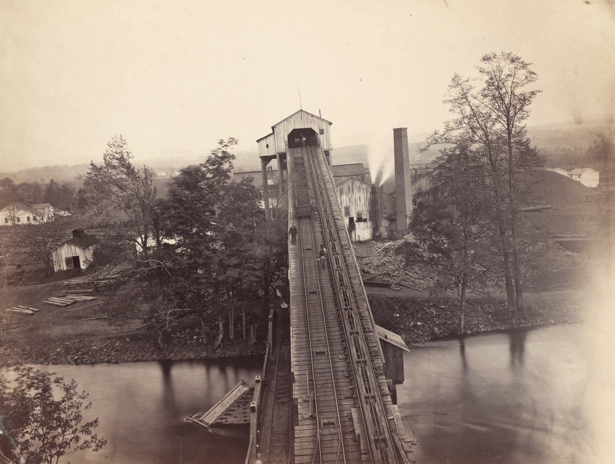 Von Storch Breaker, Del.  Hudson Canal Co., c. 1863-1865 (fénykép) alkotó: Thomas H. Johnson