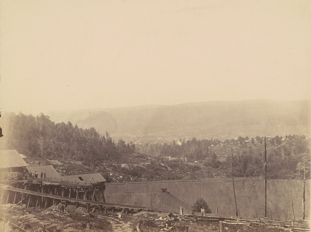Von Storch Breaker, Del.  Hudson Canal Co., c. 1863-1865 (fénykép) alkotó: Thomas H. Johnson