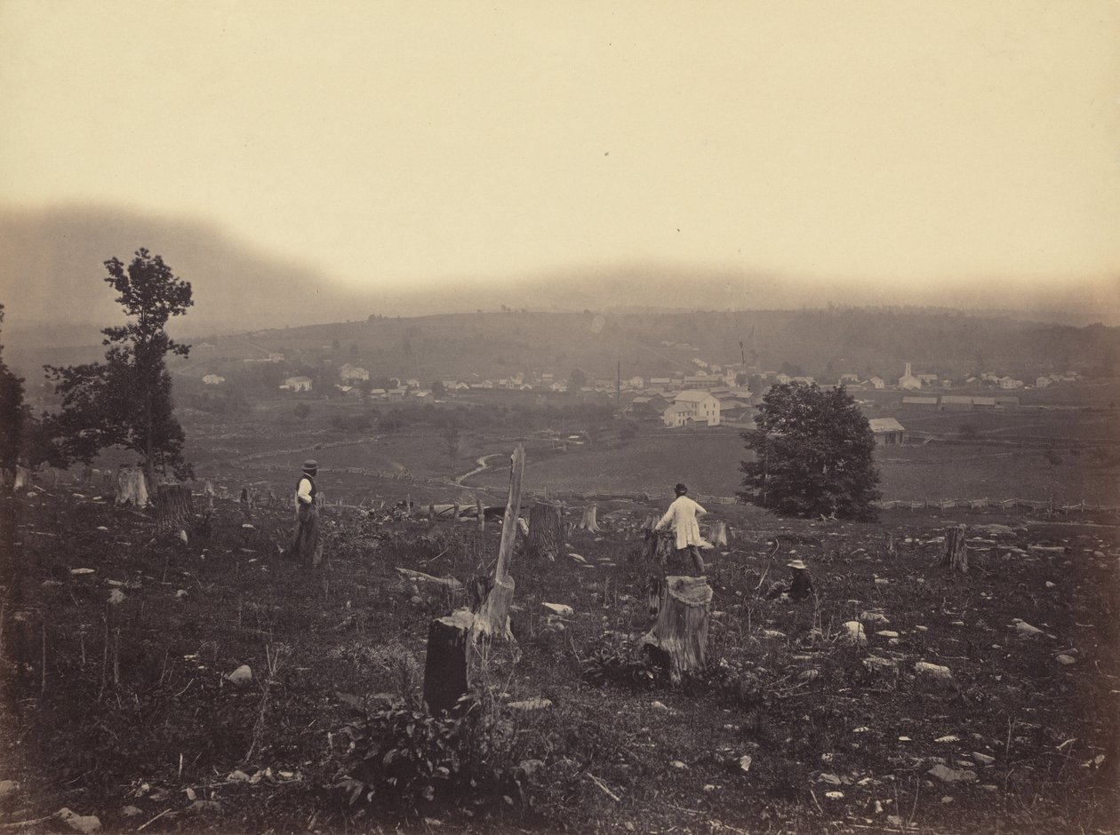 Waymart, Del. & Hudson Canal Co., c. 1863-1865. alkotó: Thomas H. Johnson