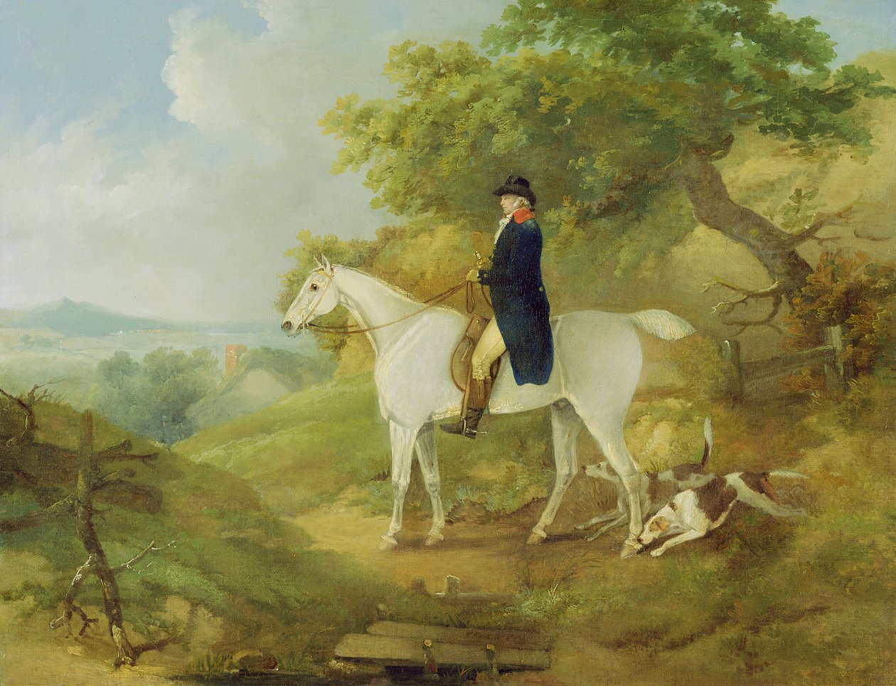 George Morland (1763-1804) a Hunter című művében, 1794 alkotó: Thomas Hand