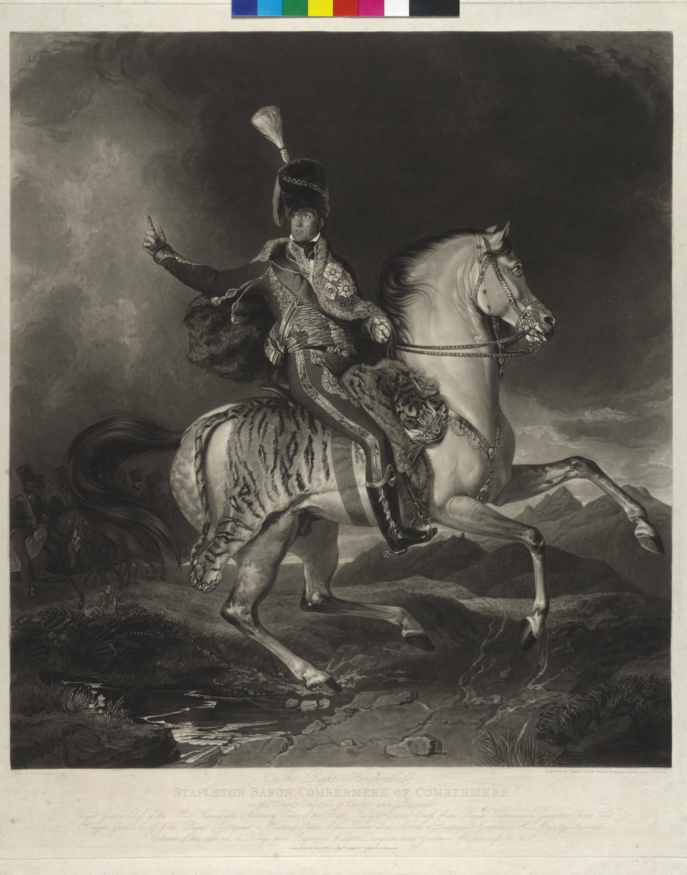 1. Combermere Cotton 1. grófja alkotó: Thomas Heaphy