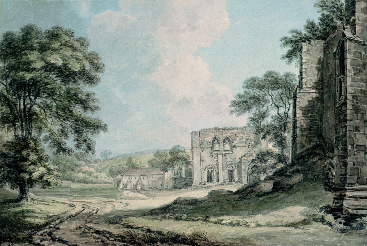 Furness Abbey, Lancashire alkotó: Thomas Hearne