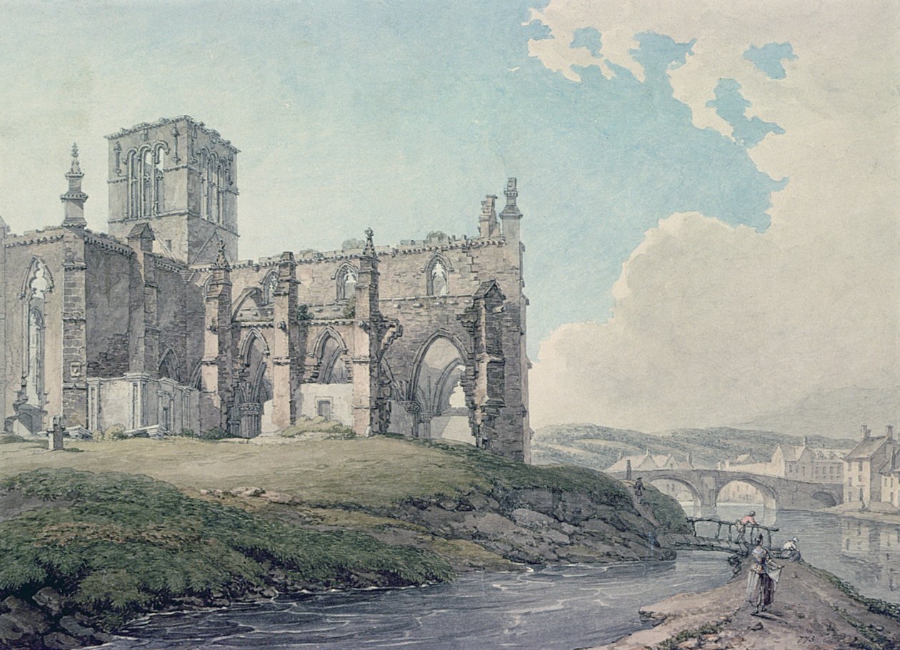 Prior Church, Haddington, 1786 alkotó: Thomas Hearne