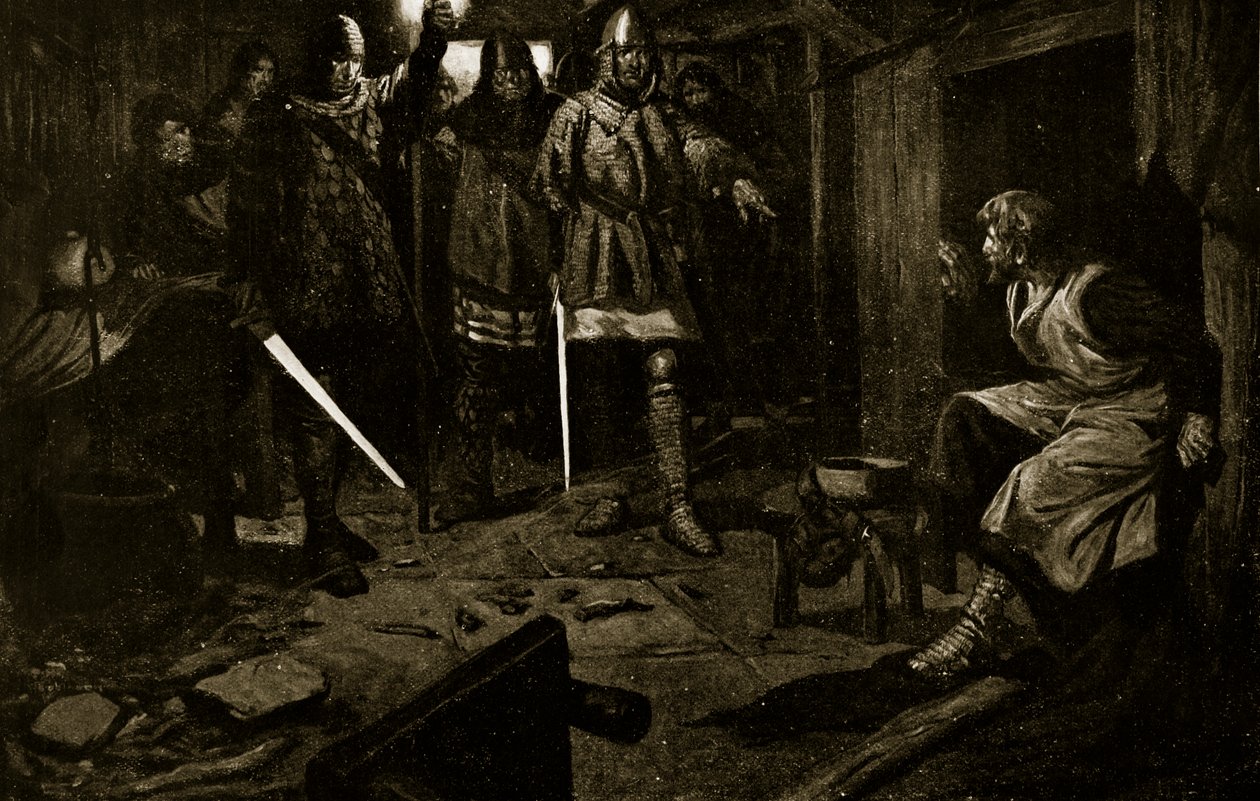 Sir William Wallace elfogása alkotó: Thomas Heath Robinson