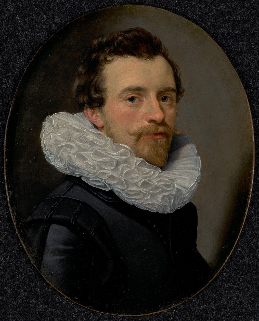 Egy fiatalember portréja egy ruffal alkotó: Thomas Hendricksz. de Keyser