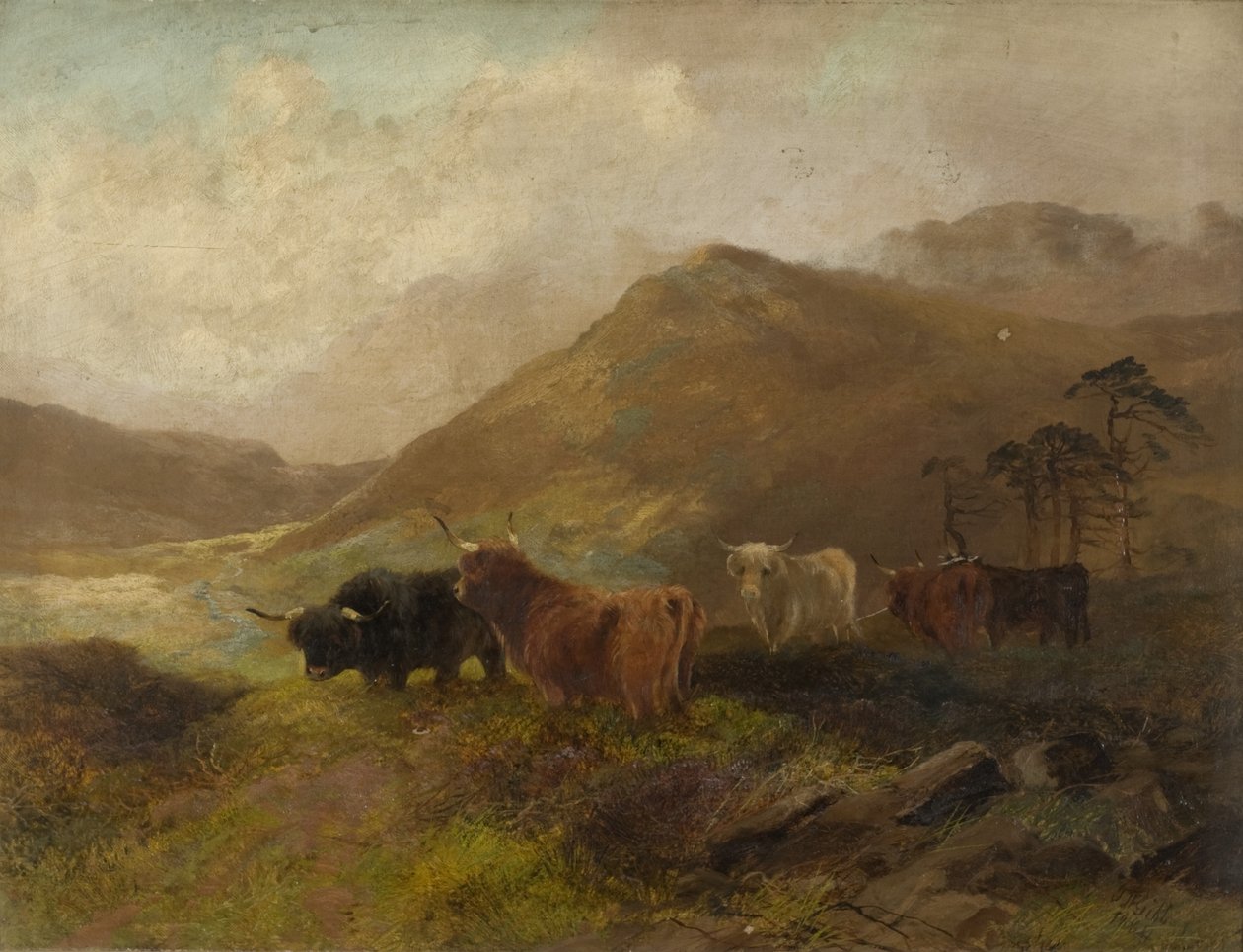 Nyáron a Cheviotokon alkotó: Thomas Henry Gibb