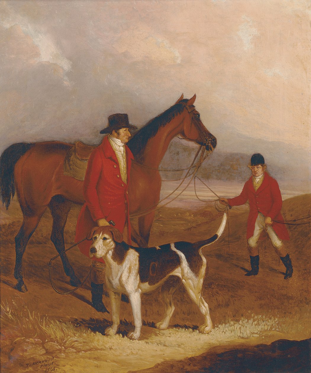 Old Druid, Richard King Sampson, Esq. és John Presse, 1845 alkotó: Thomas Henwood