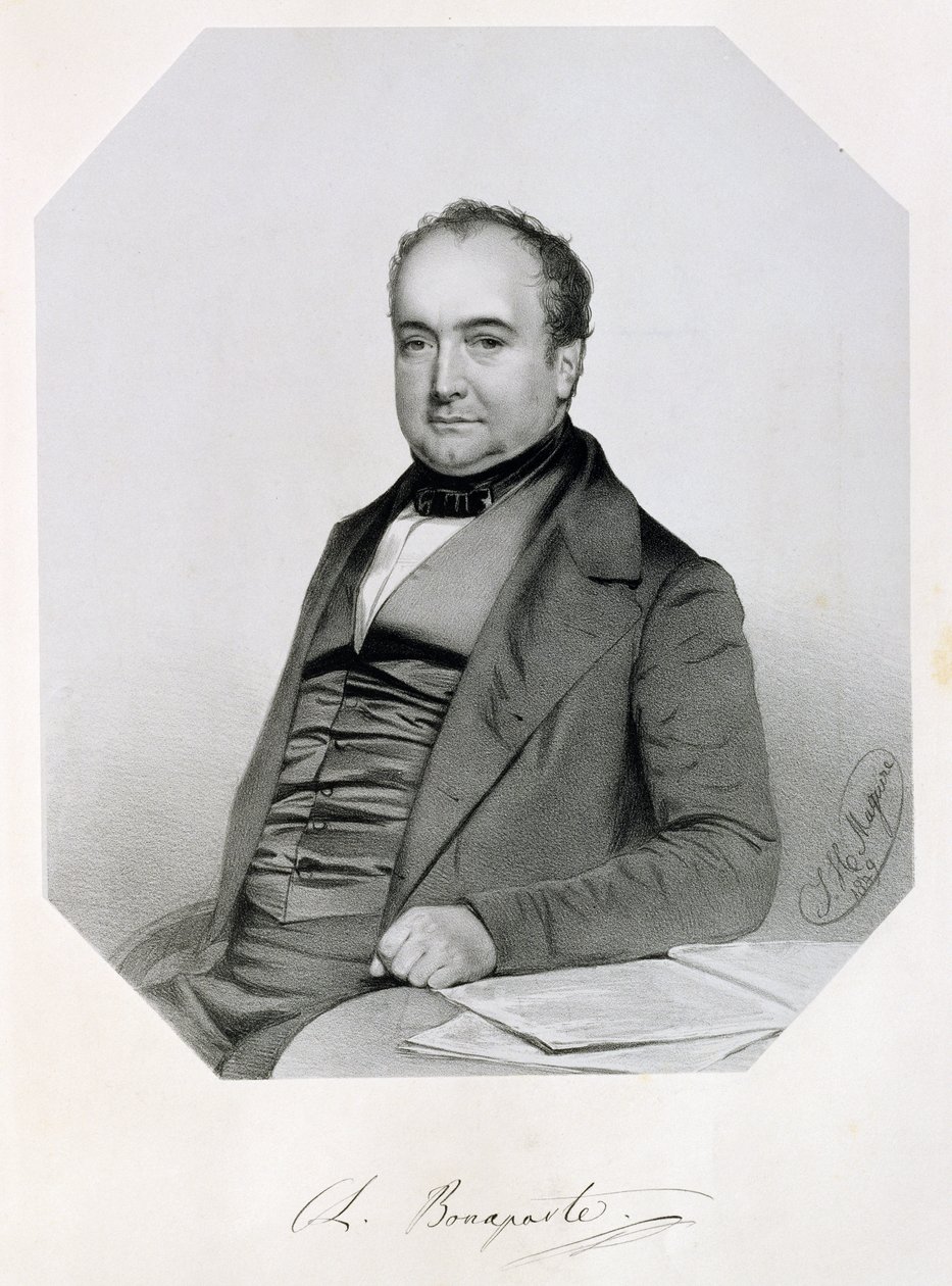 Charle Lucien Jules Laurent Bonaparte, Canino és Musignano hercege (1803-57) 1850 alkotó: Thomas Herbert Maguire