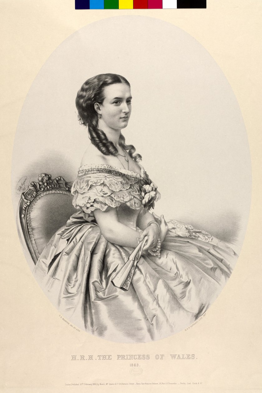 Alexandra dán hercegnő alkotó: Thomas Herbert Maguire