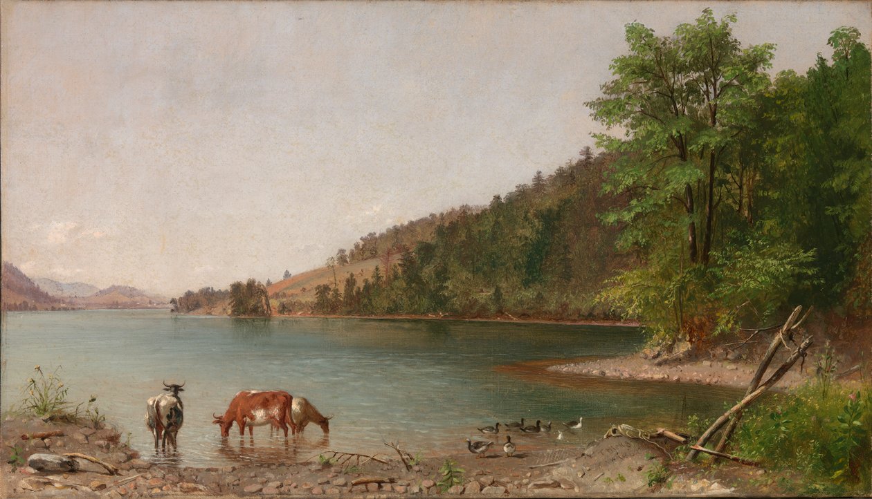 Kis táj, 1862. alkotó: Thomas Hicks
