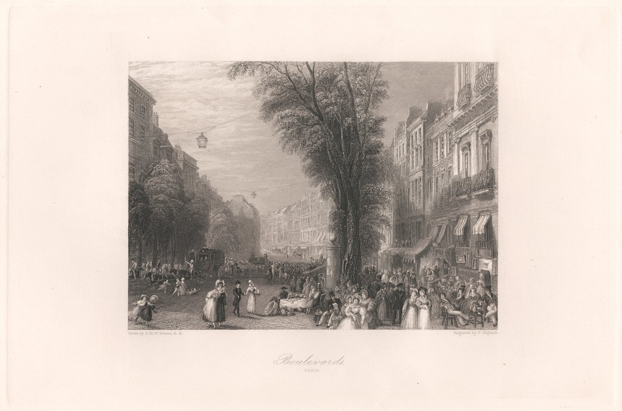 Boulevards, Párizs alkotó: Thomas Higham