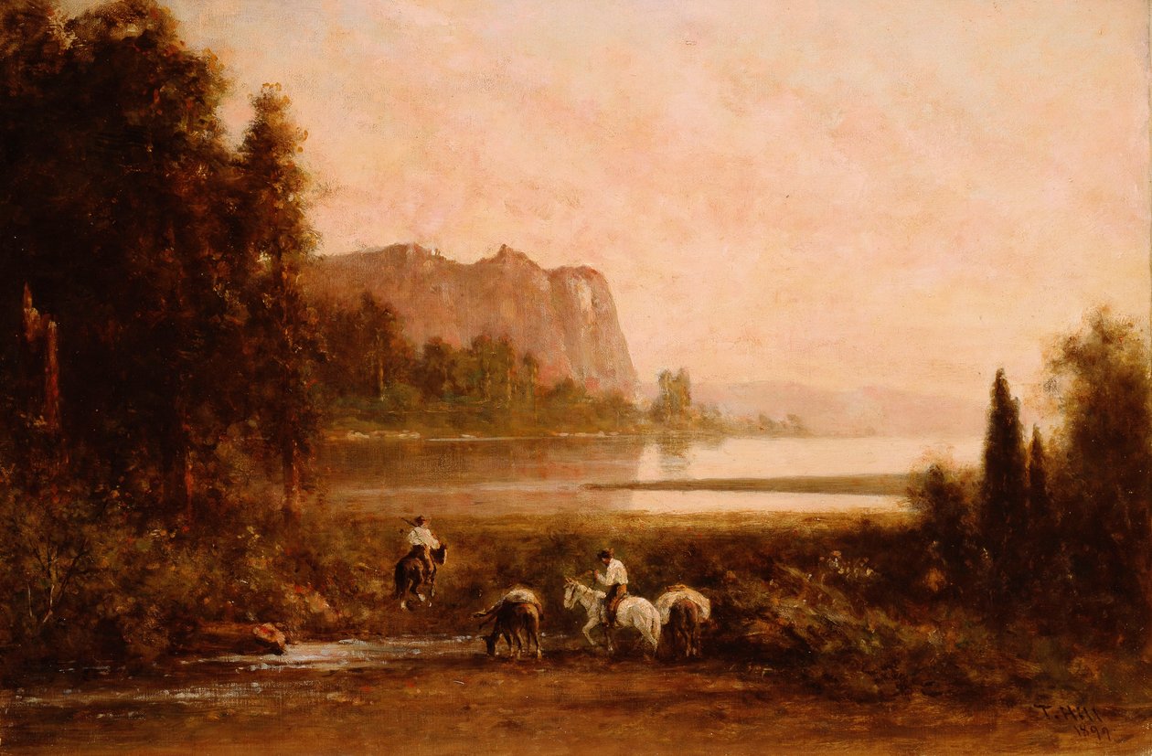 Csapdák a Yosemite-hegységben, 1899 alkotó: Thomas Hill