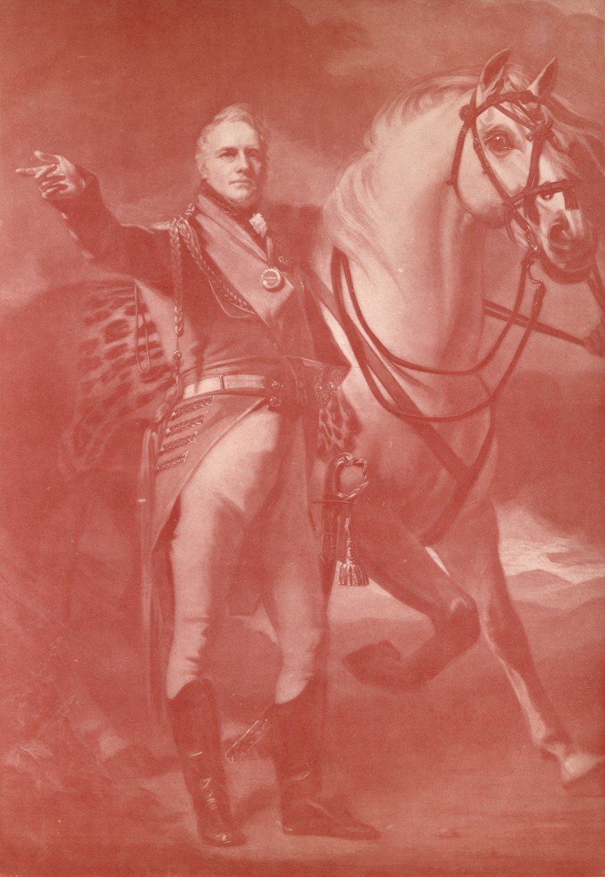 "Sir David Baird ezredes, 24. ezred", 1812 1909 alkotó: Thomas Hodgetts