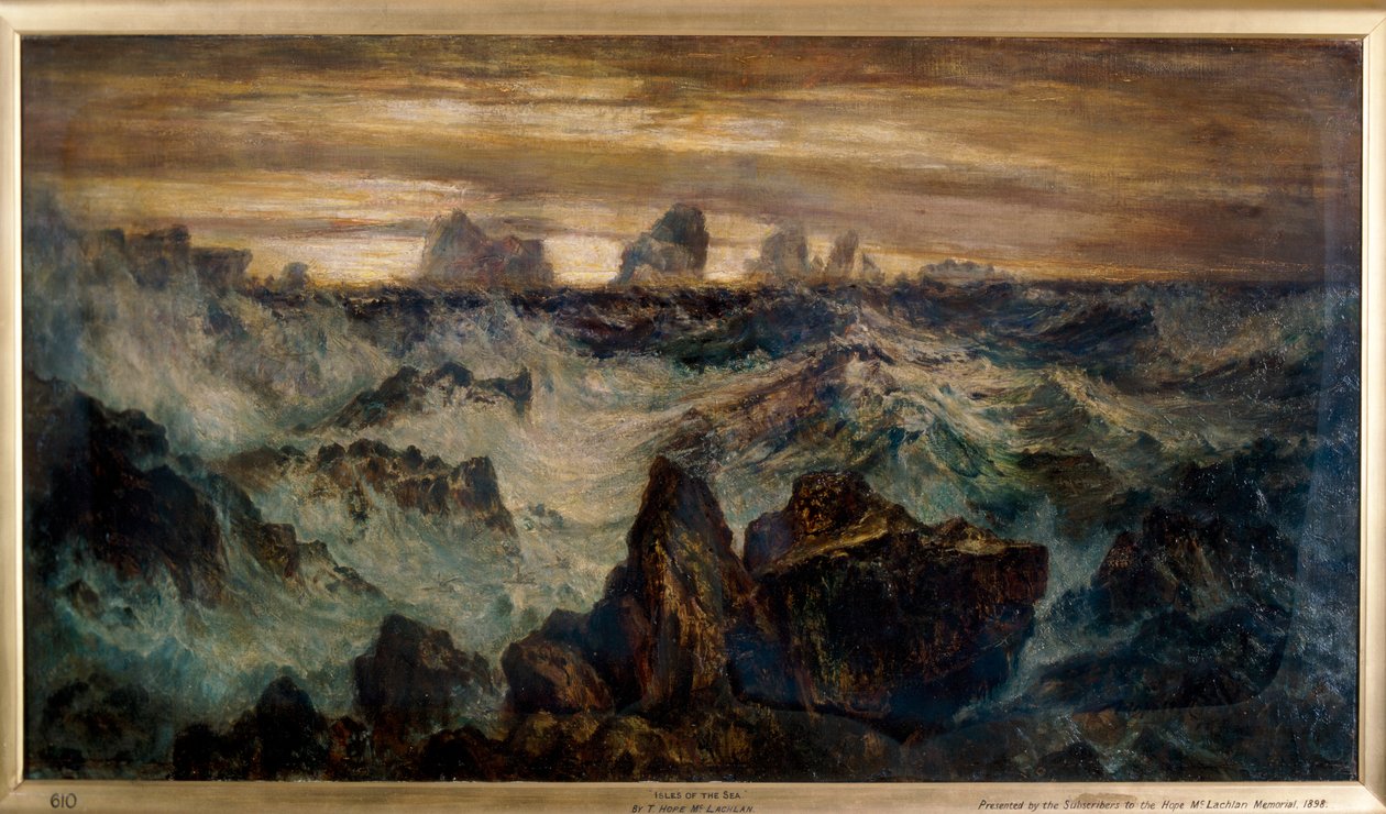 "A tenger szigetei", 1894 alkotó: Thomas Hope McLachlan