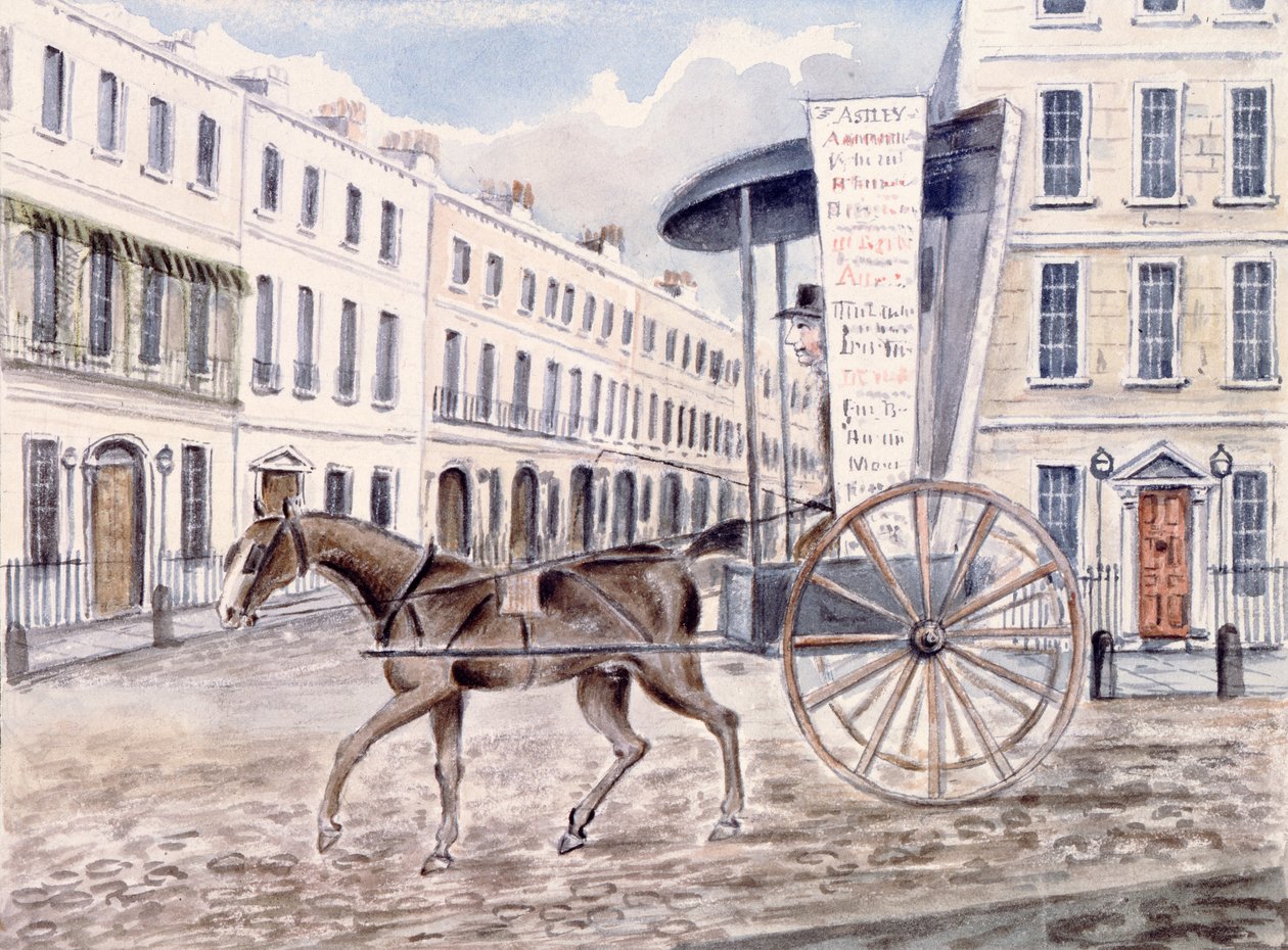 Astley reklámkosara alkotó: Thomas Hosmer Shepherd