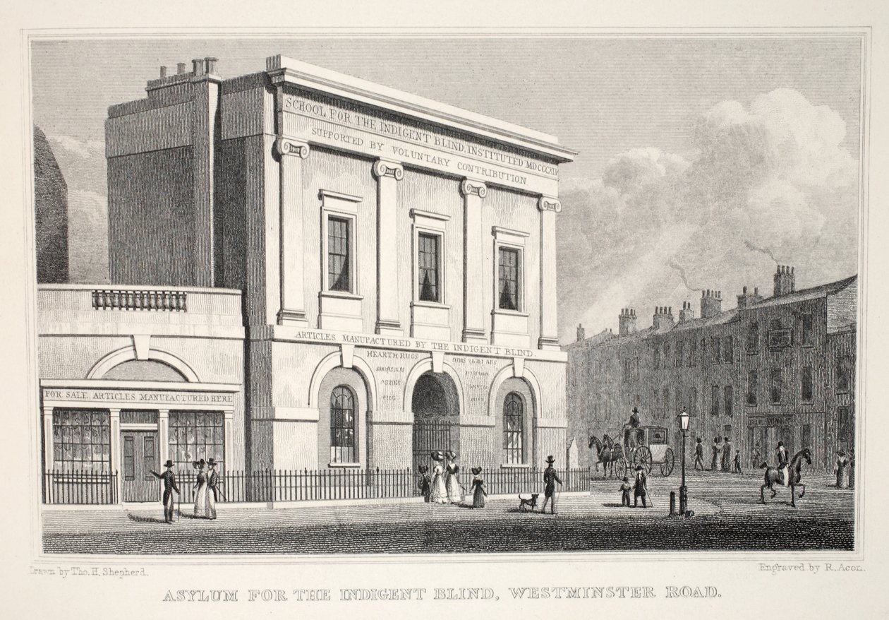 Asylum for the Ingent Blind, Westminster Road, „London and it