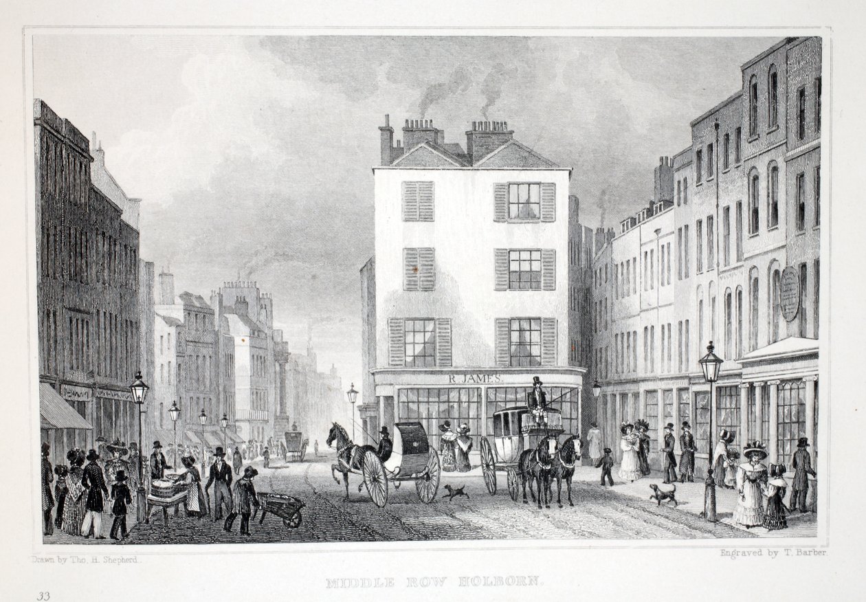 Middle Row, Holborn, a „London and it